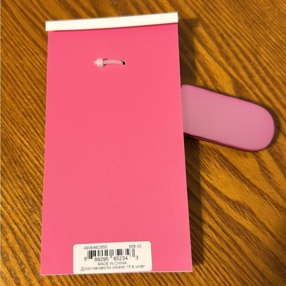 Betsey Johnson Pink and Gold Flip Phone bag Charm - Picture 4 of 4